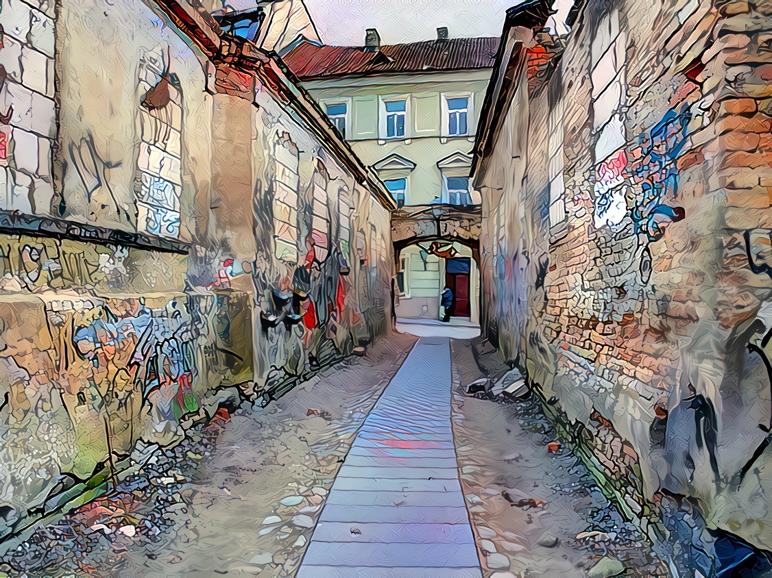 Užupis-native street XIV.