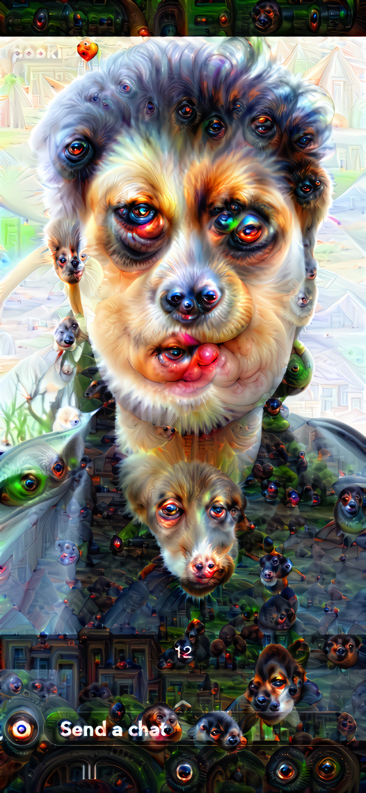 Deep dream nightmare White Boi