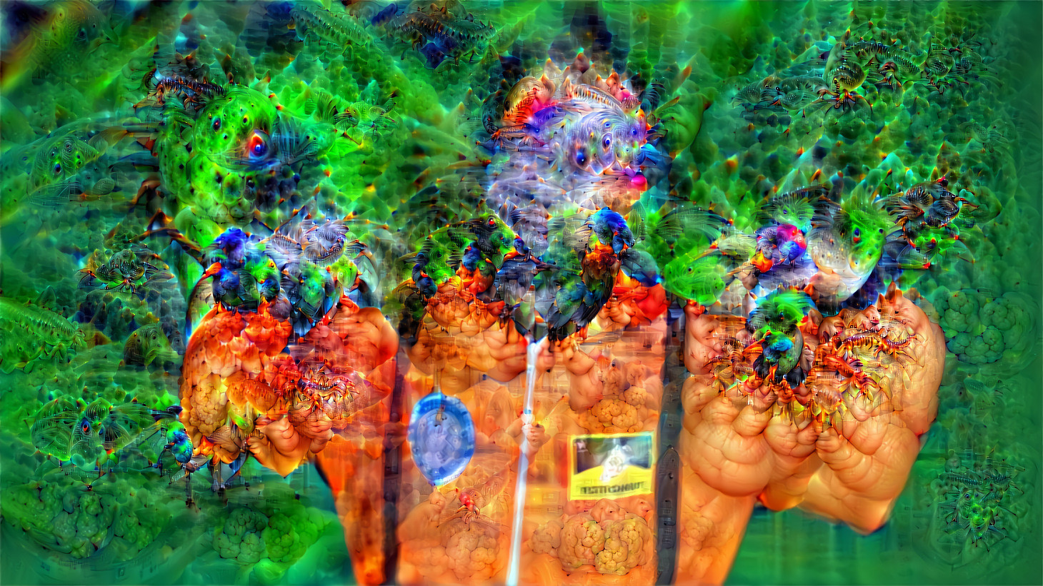 Astronaut jANK deep dream 2