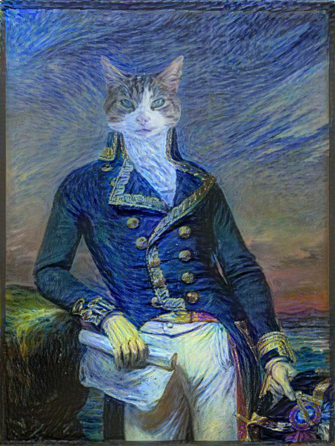 Cat Gogh The Emporor
