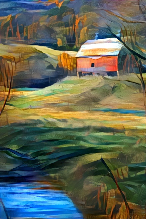 Barn on Creek