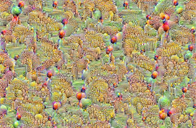 Step 5: Evolving primitive soup simulation, BioArtificial Deep Dream Diversity