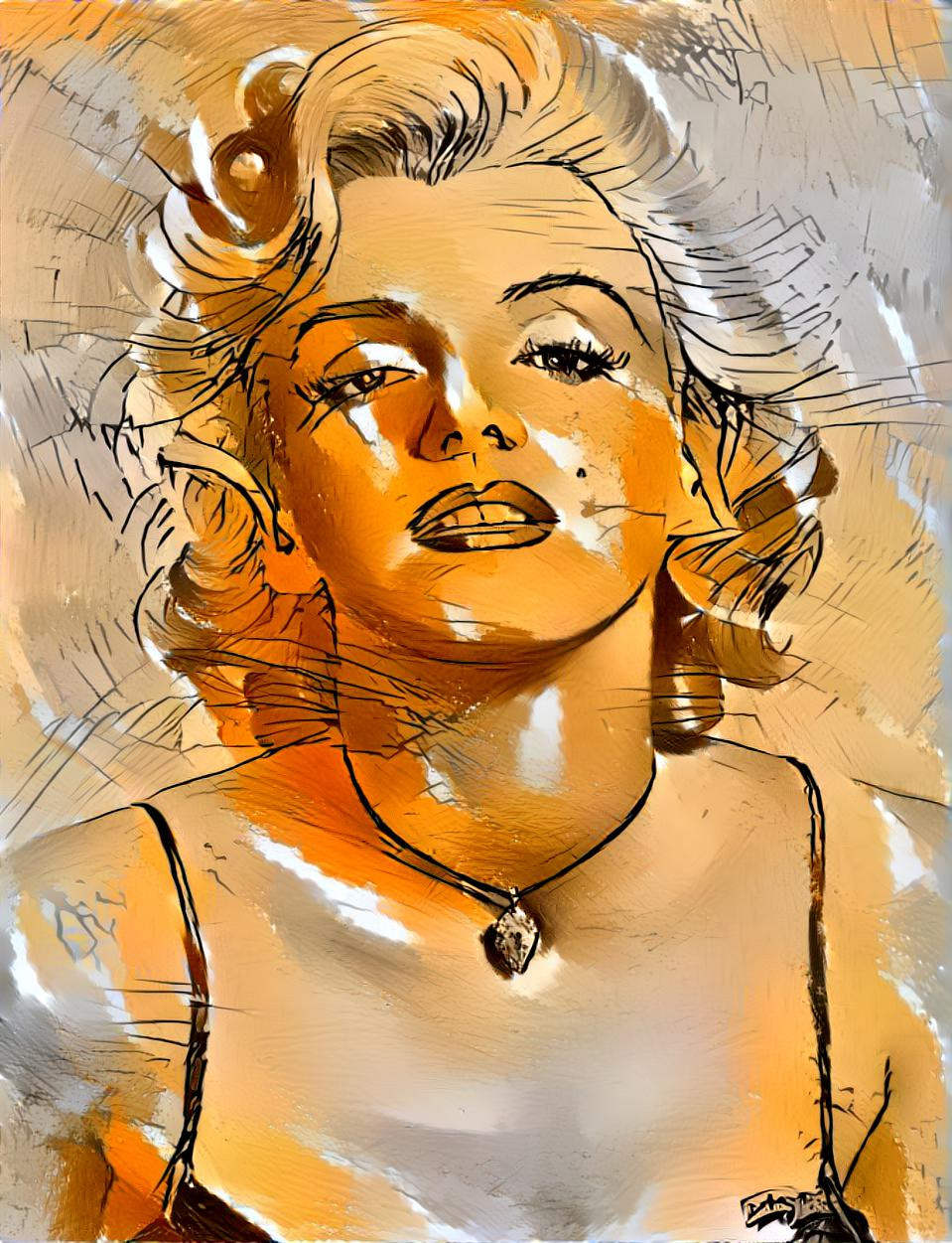 Marilyn Monroe.