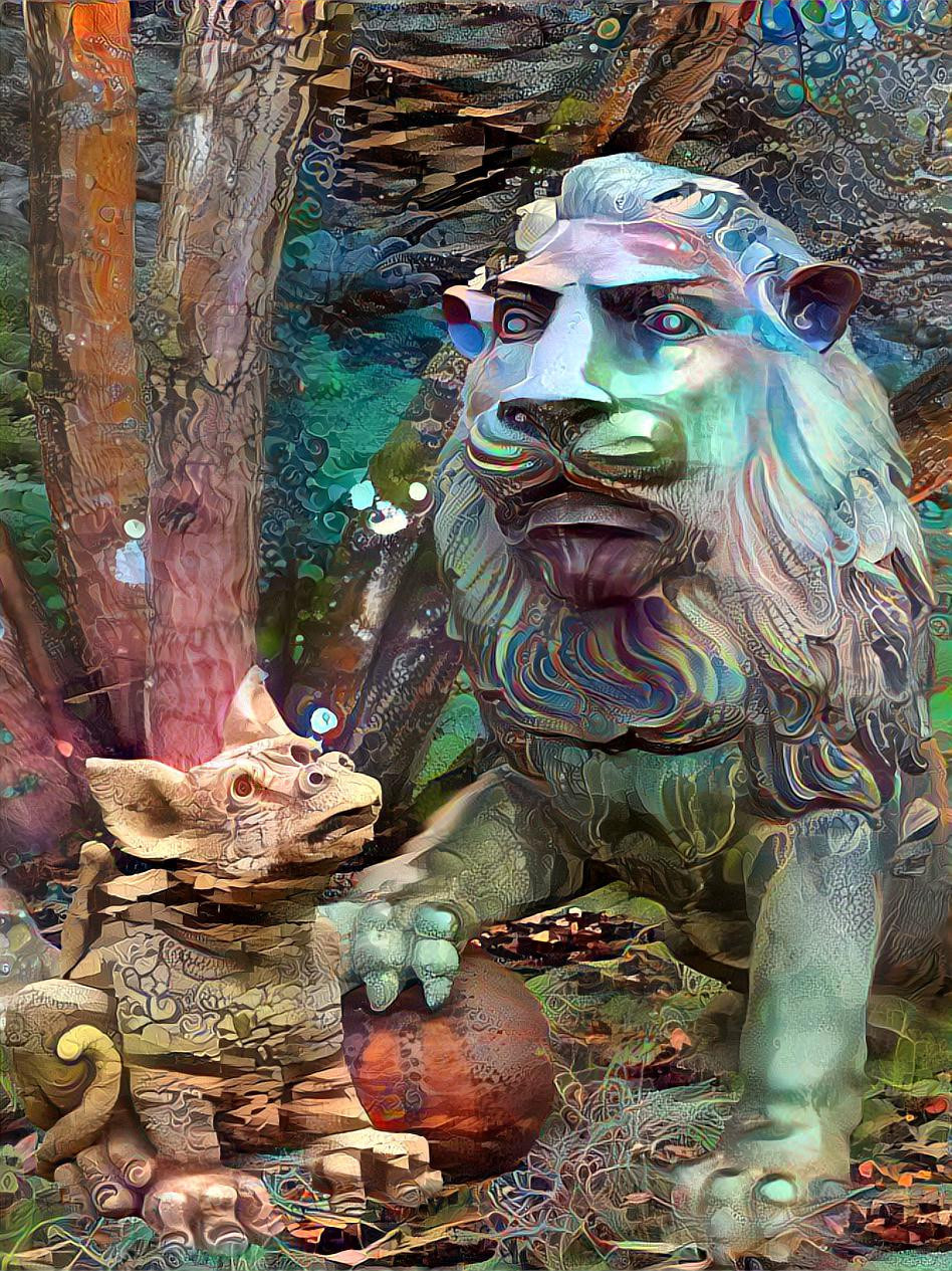 Garden statues