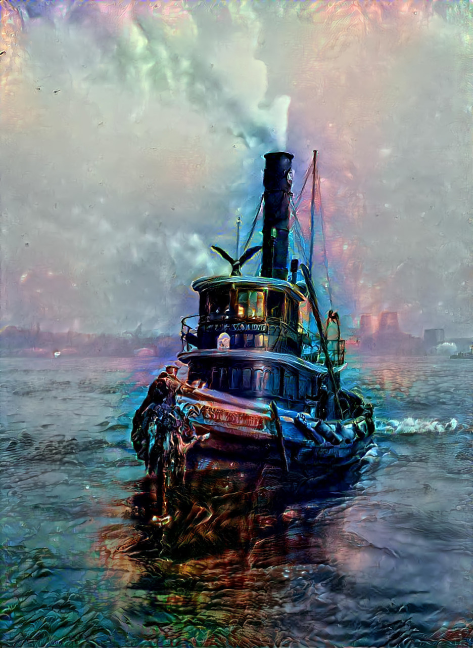 Vintage Tug Boat Series №.1