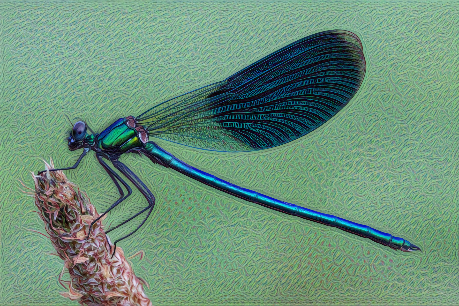 Blue Demoiselle