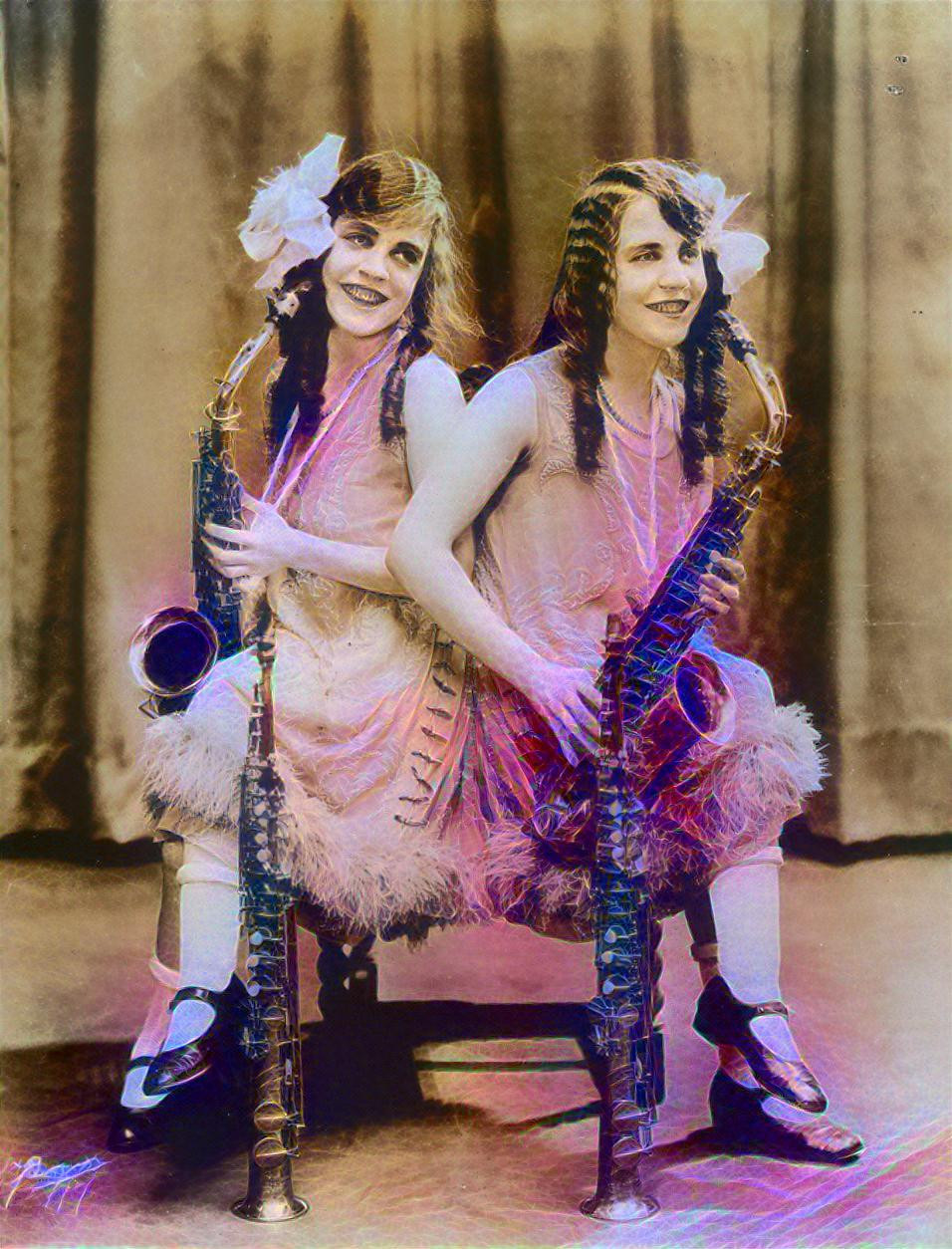 Daisy and Violet Hilton (5 February 1908 – early January 1969) were English entertainers, who were conjoined twins.