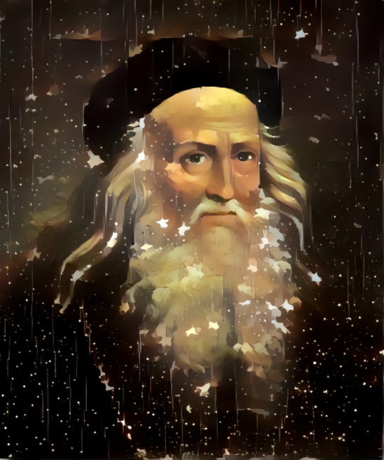 Da Vinci in the stars