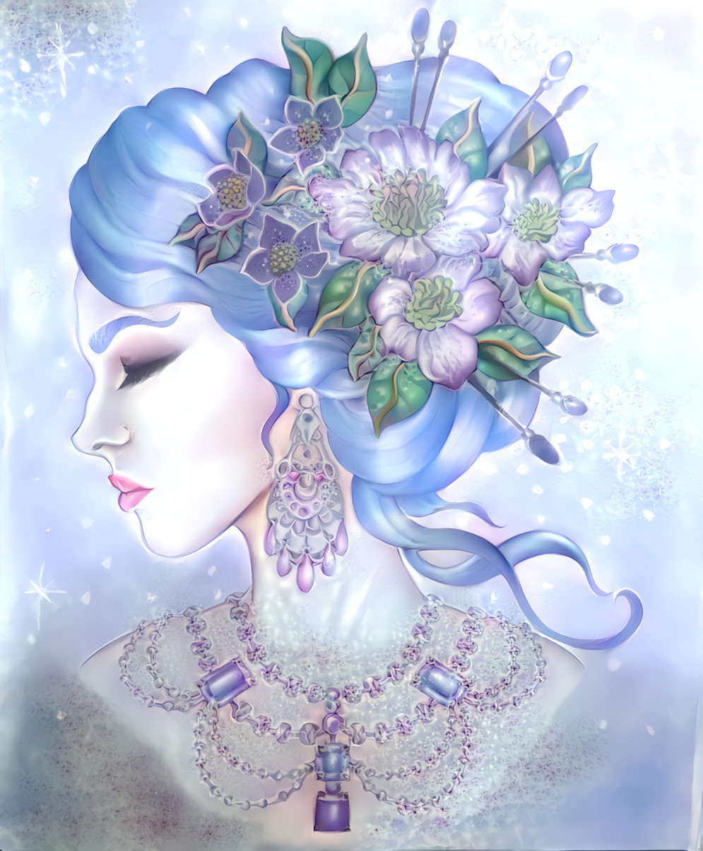 Bejeweled Lady