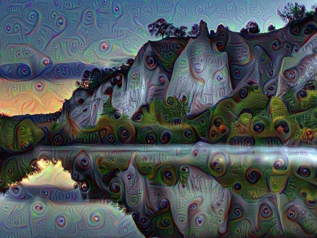 Trippy landscape