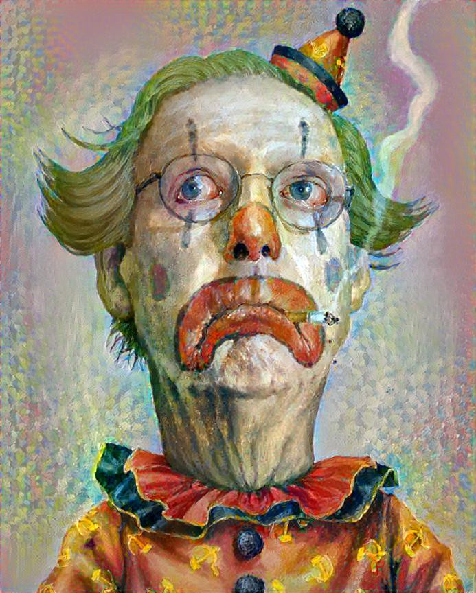 smoking clown 2/5