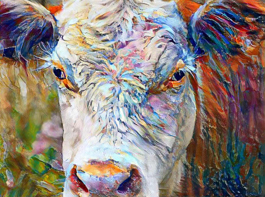 RAINBOW COW