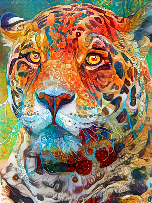 Deep Dream: Ares the Jaguar