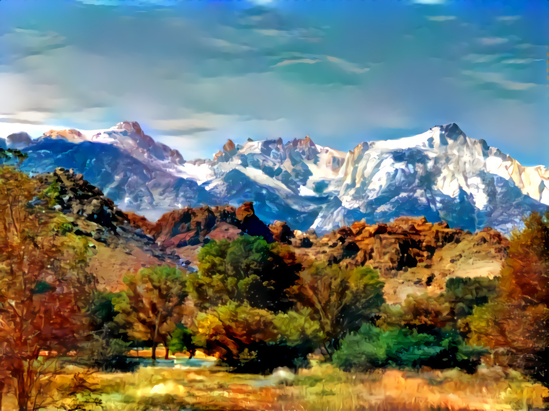 View of Mt. Whitney from Lone Pine, CA V3.  Photo, my own.