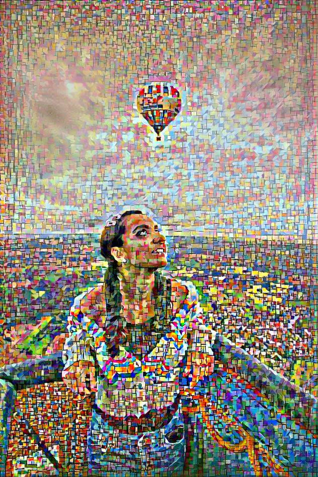 Hot Air Balloon Lady