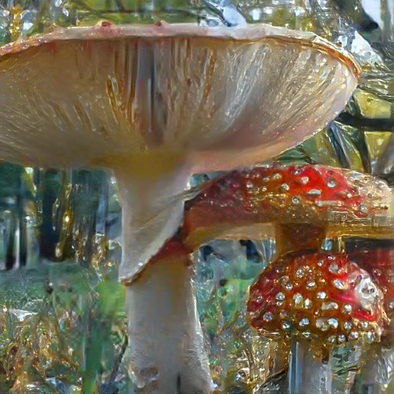 BEJEWELED MUSHROOMS