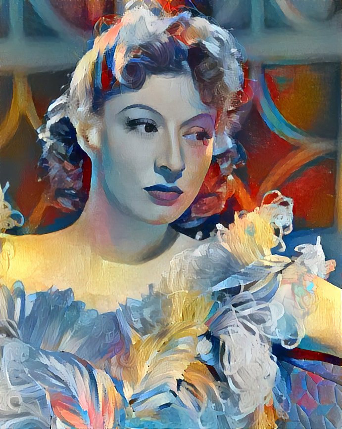 Refined, Strong, and Beautiful  -- Greer Garson, 1940s Famous Star, https://www.bestmoviesbyfarr.com/articles/greer-garson-bio/2017/07 , https://www.missgreergarson.com/gg@rbeau.htm -- Base: MGM studio - eBay, Public Domain, https://commons.wikimedia.org/w