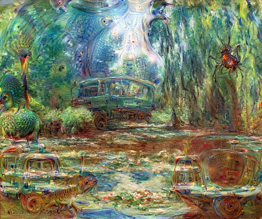 Monet on Acid