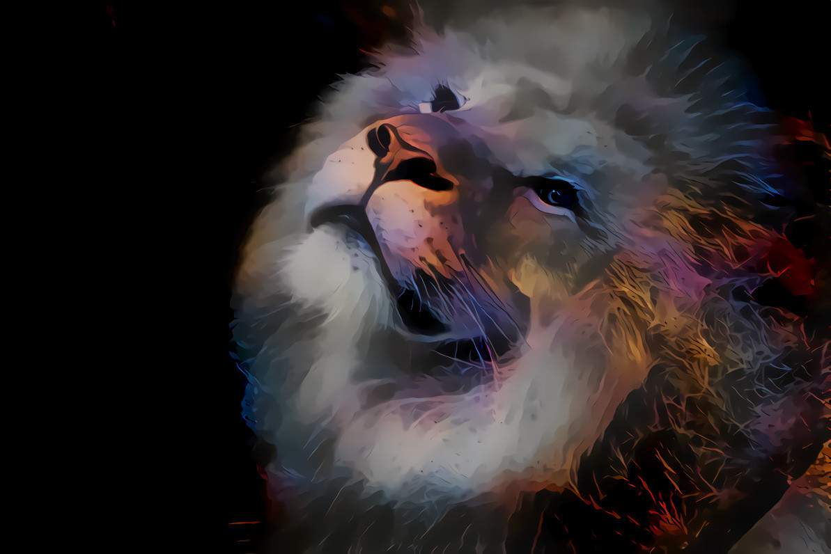 Smiling Lion