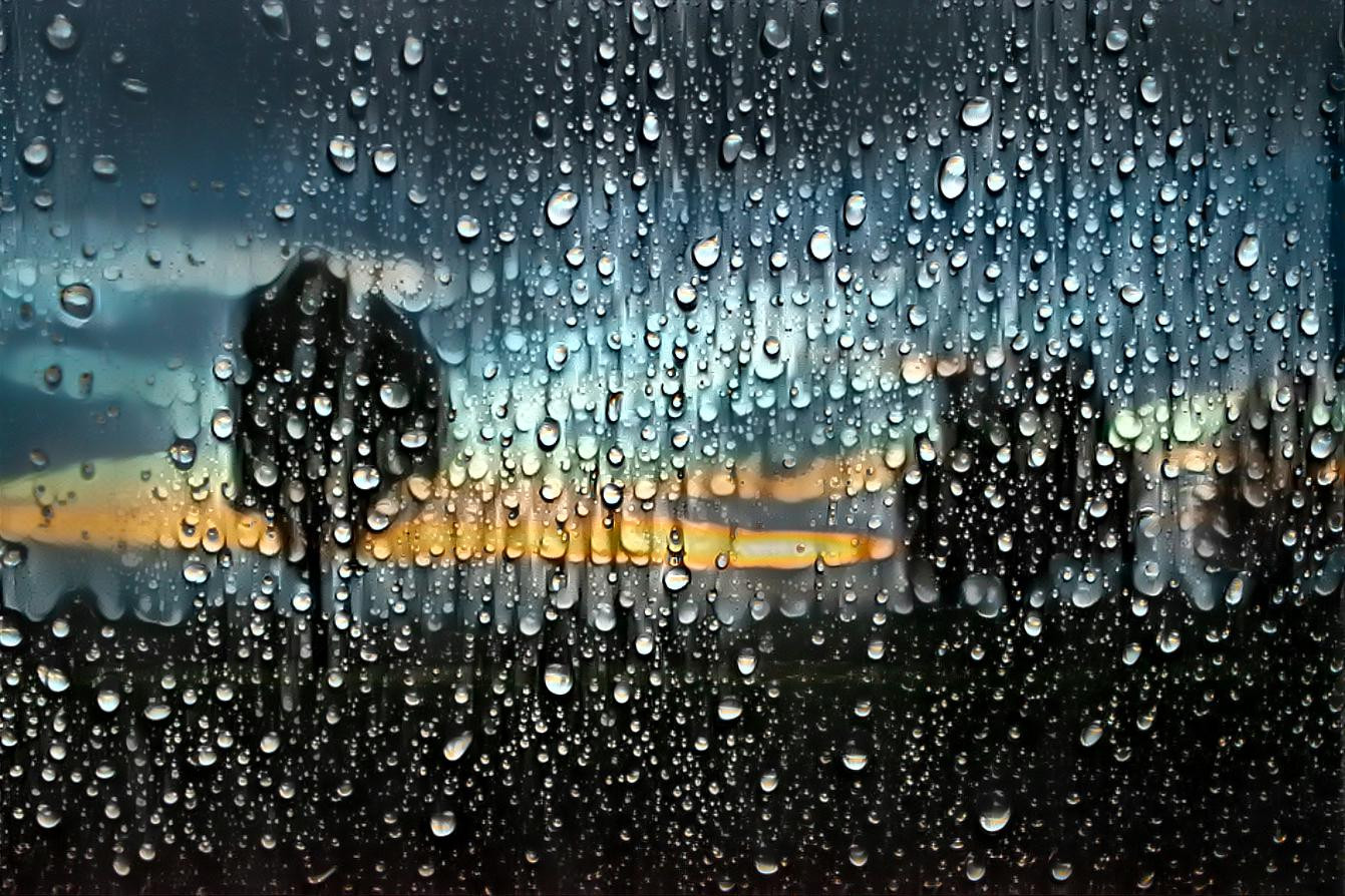 Rainy Sunset 