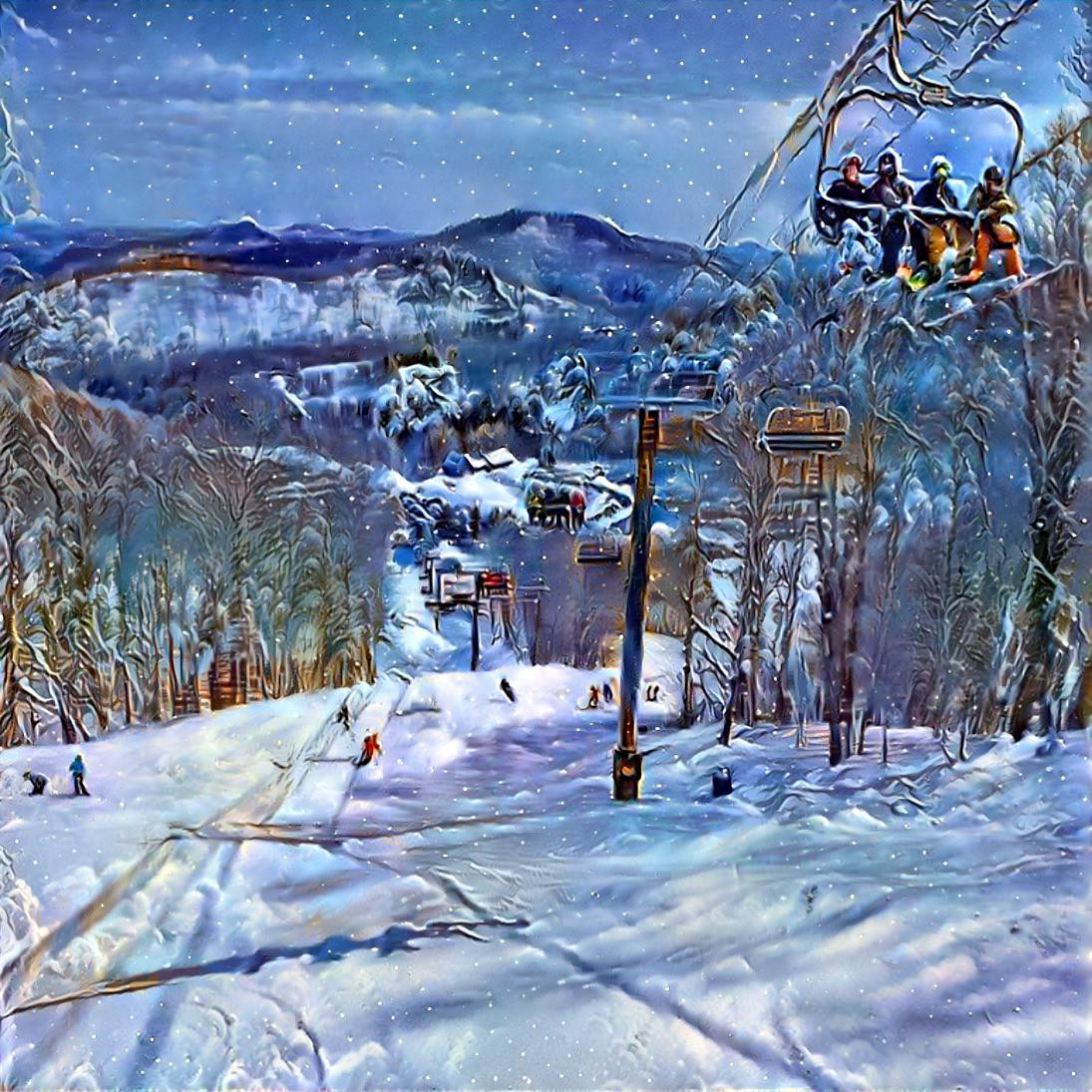 Skiing at Killington in Vermont