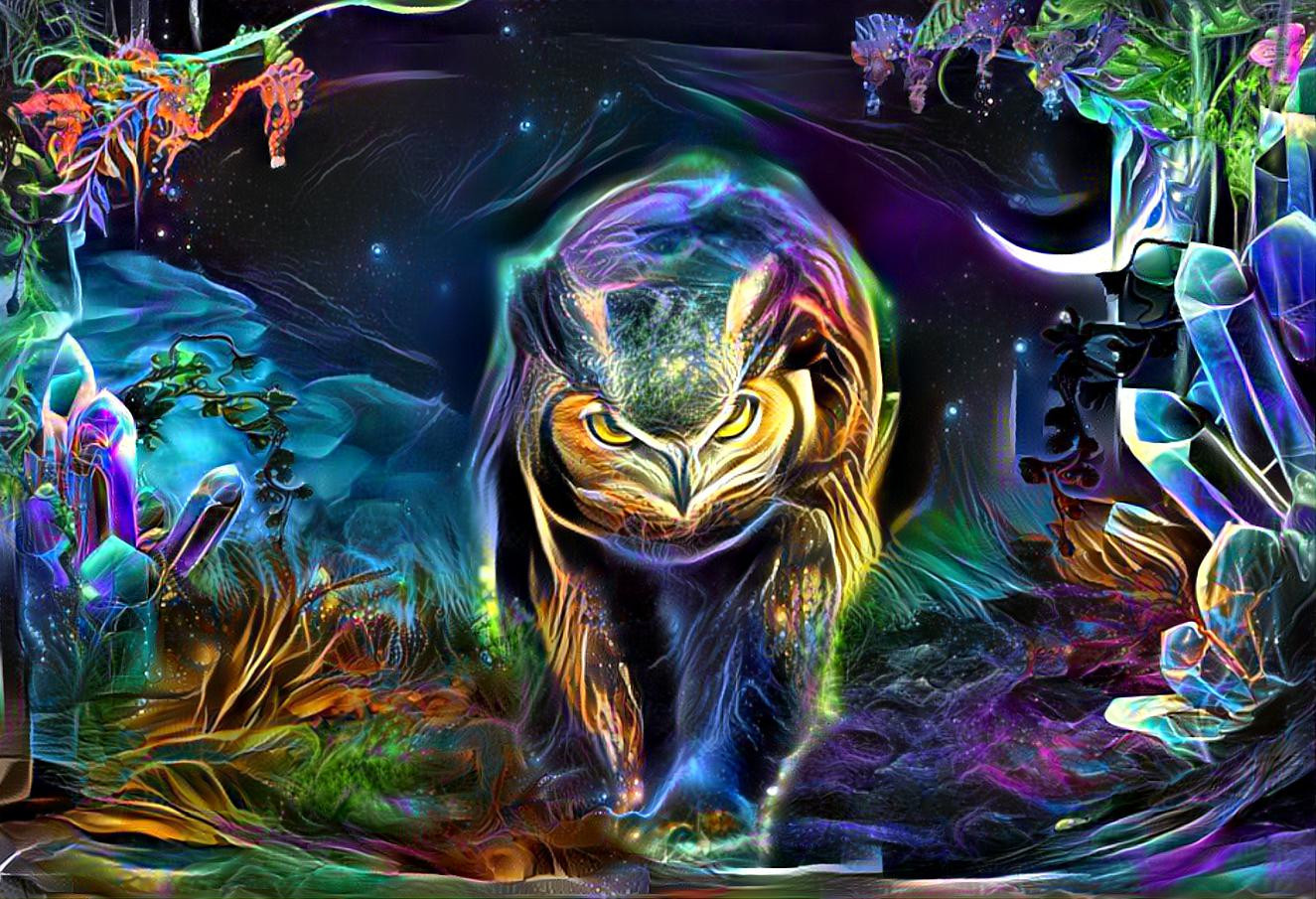 Psychedelic Owlbear