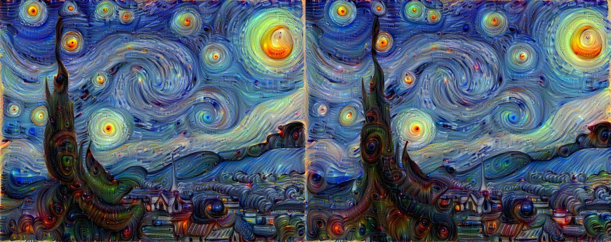 deep starry night dream