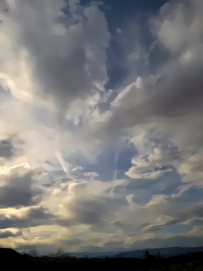 Clouds near Valley of Fire