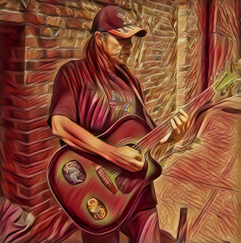 Red Man Playin' The Blues