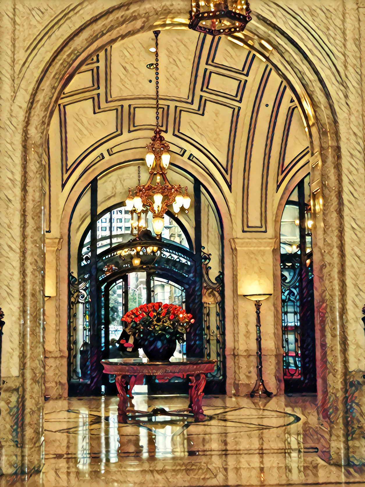 San Francisco Palace Hotel Lobby