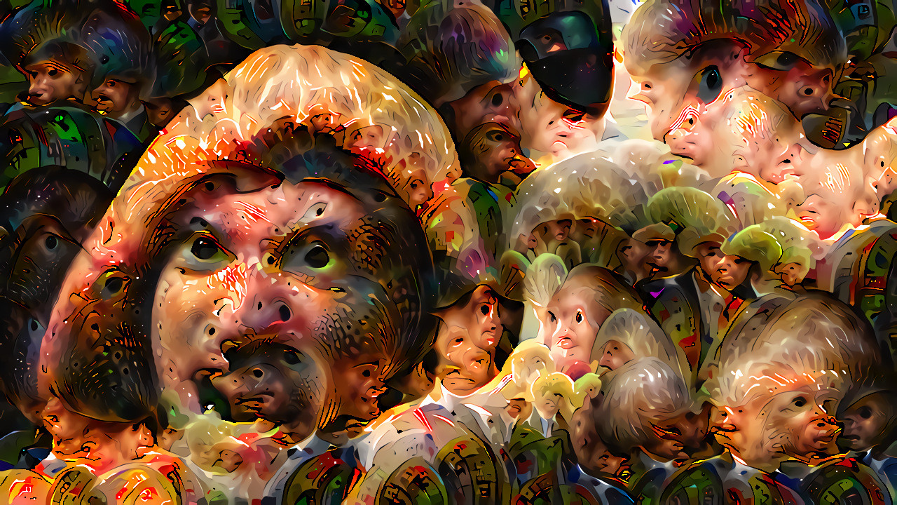 Corners face Deep Dream keyframe