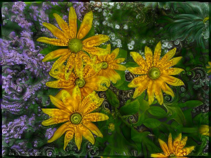 Fractal flowers