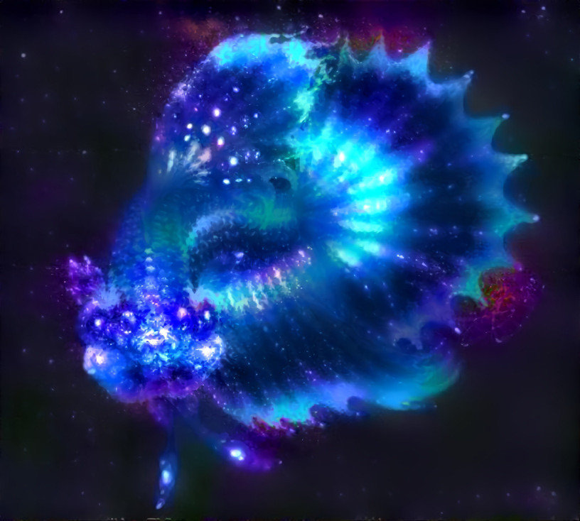 Cosmic Swimmer