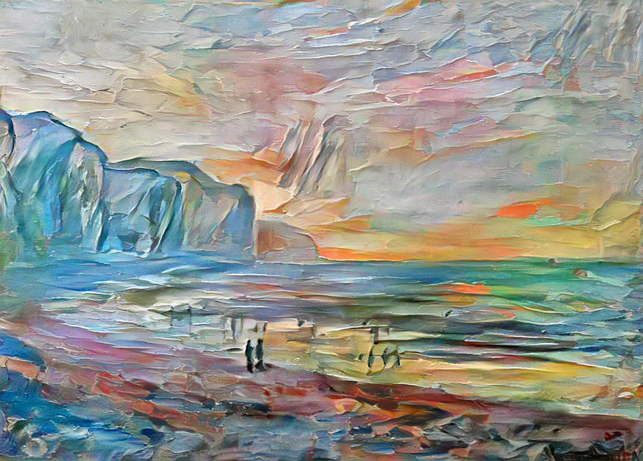 Marée Basse à Pourville revamped by Tyna