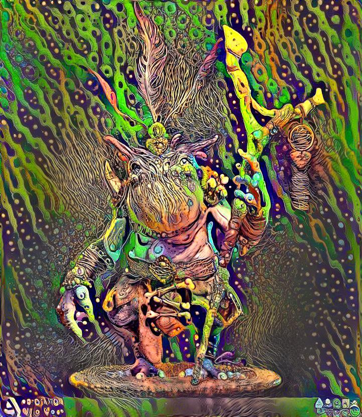 Psychedelic Frog