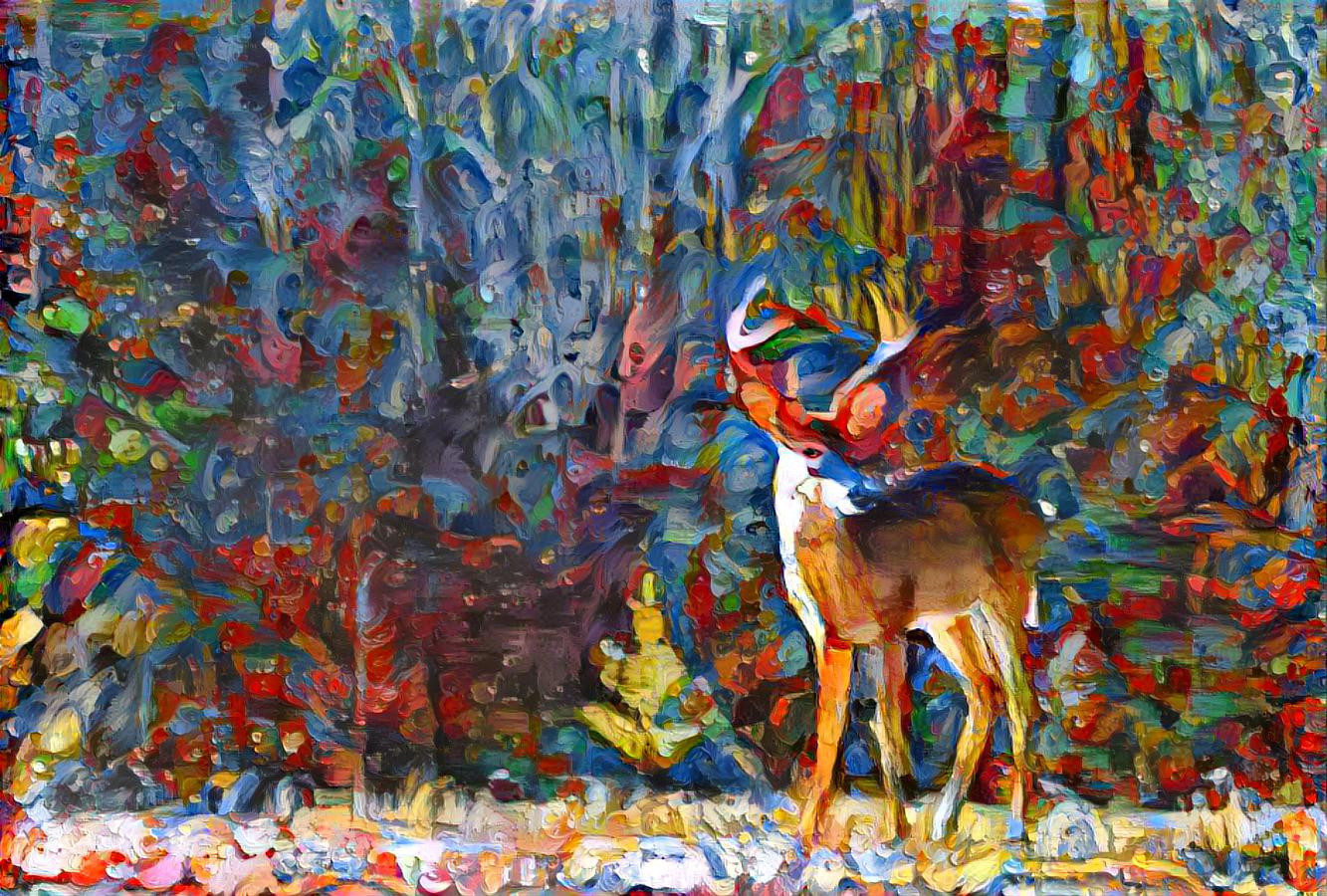 deer in field 