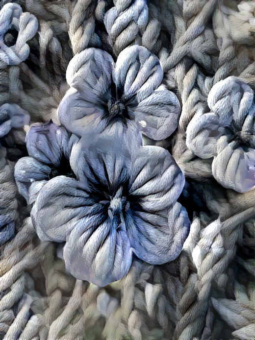 Rope flower