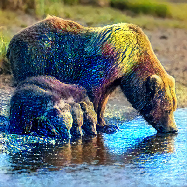 Mama and the Three Baby Bears