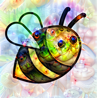 The all-seeing bee