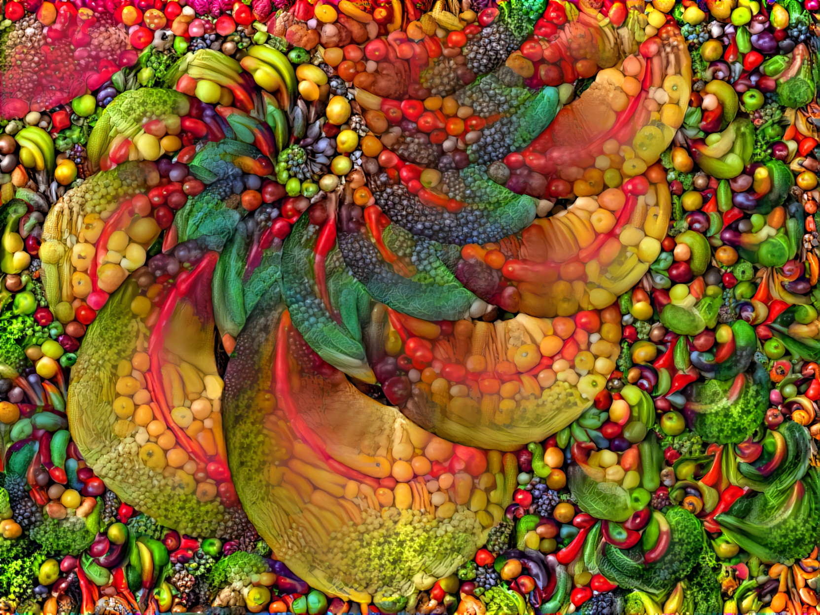 Fruit and Vegetable Fractal