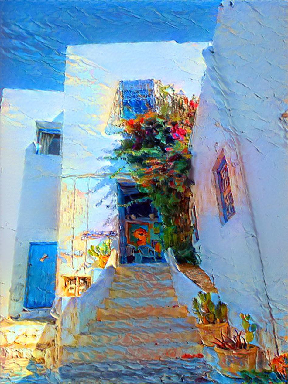 Sidi Bou maison peintre by Tyna Dr Geronimi