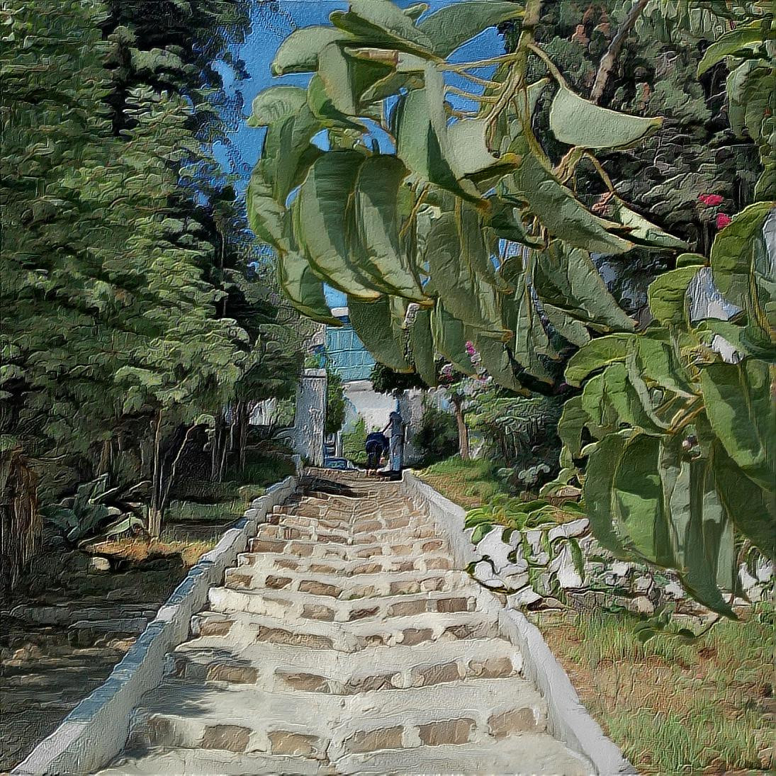 Escalier des Pelerins Sidi bou