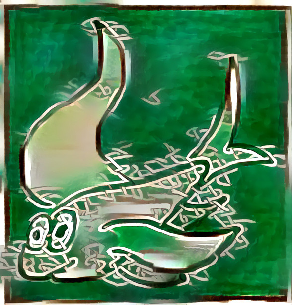 Celtic Cartoon Fish