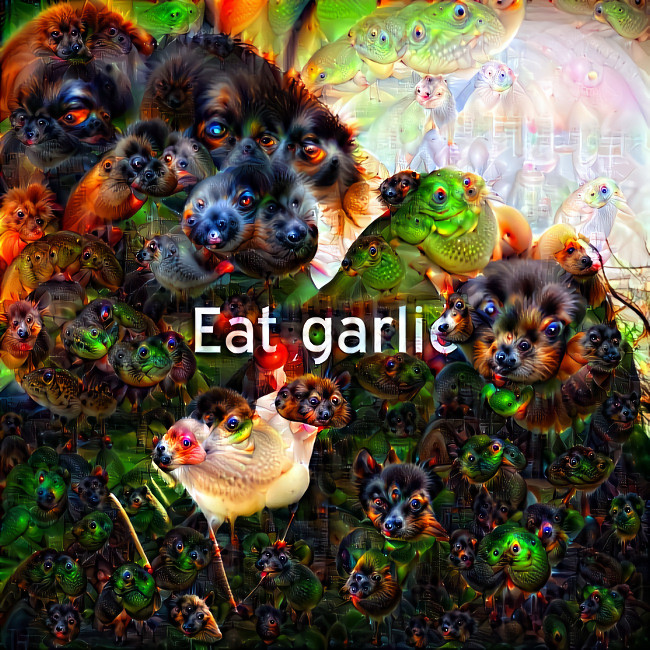 Eat garlic