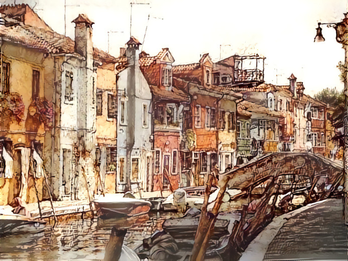 Burano / Anton Pieck