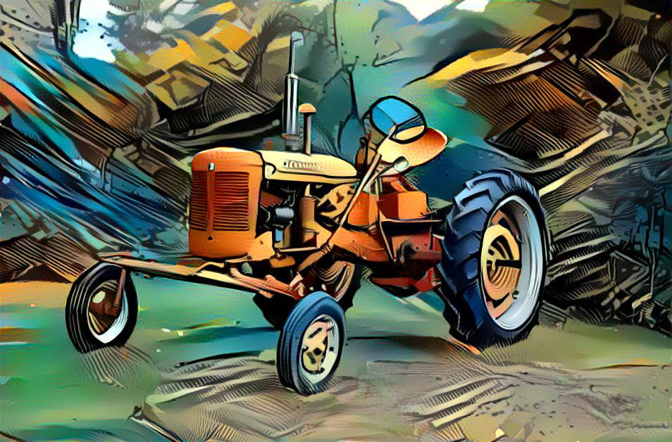 Cool Old Farm Tractor