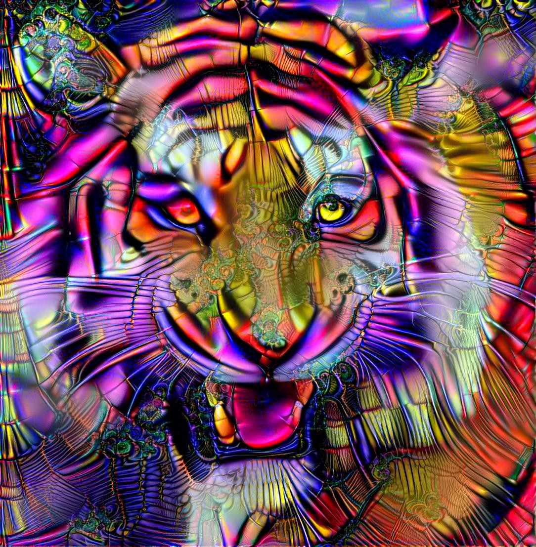 Psychedelic Tiger