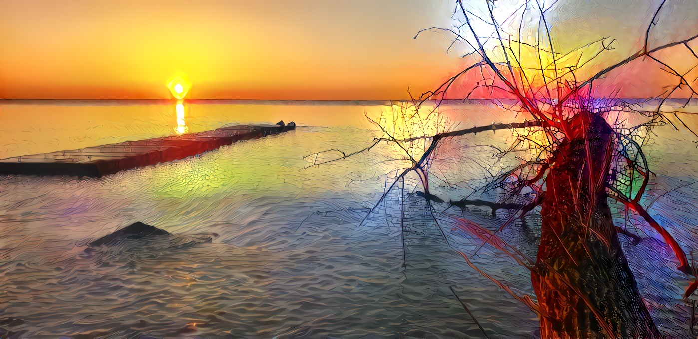 Lake Michigan Sunrise - Cudahy, Wisconsin