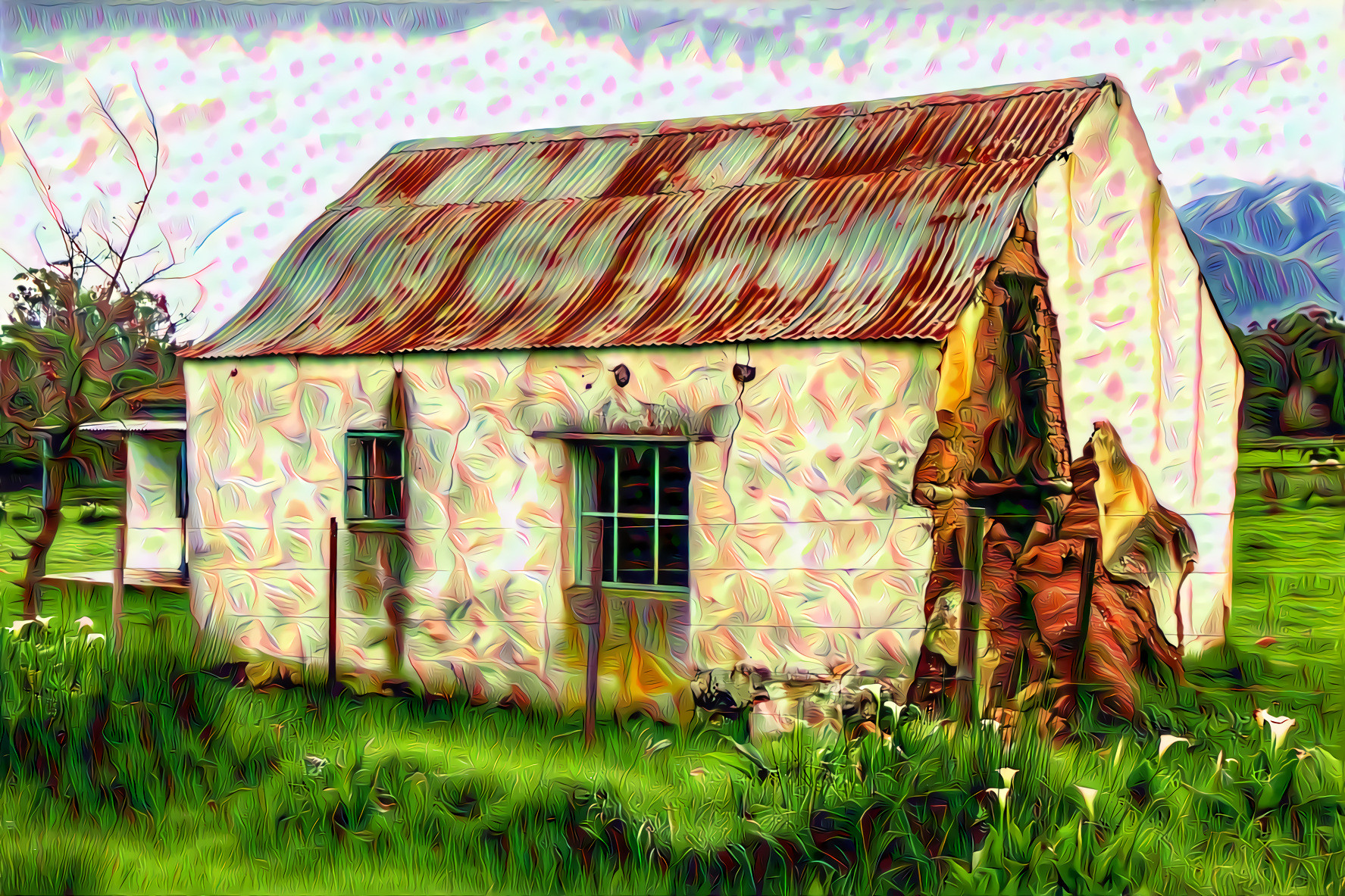 Rusted Rustic House