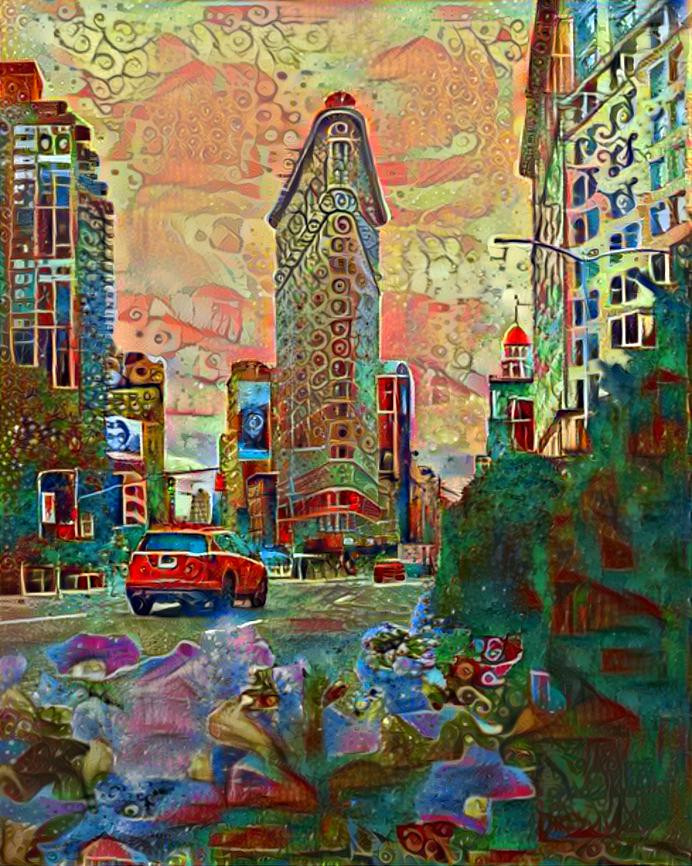 Flat iron Building